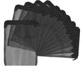 Aquarium Filter Media Bags for Aquarium with Zipper, Fine Mesh Bag Reusable Strong Polyester for Activated Carbon, Bio Filter Balls, Ceramic Rings, Filter Stones 10PCS 3.93" x 5.9"