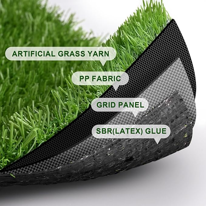 Yescom Sports Sled Strips Turf Gym Turf Flooring for Weight Sled Push Gym Equipment Outdoor Indoor Use 33'x3'(99 Sq.Ft) 0.8" H