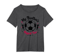 Soccer Sister My Brothers Biggest Fan T-Shirt - Trendy Graphic Unisex