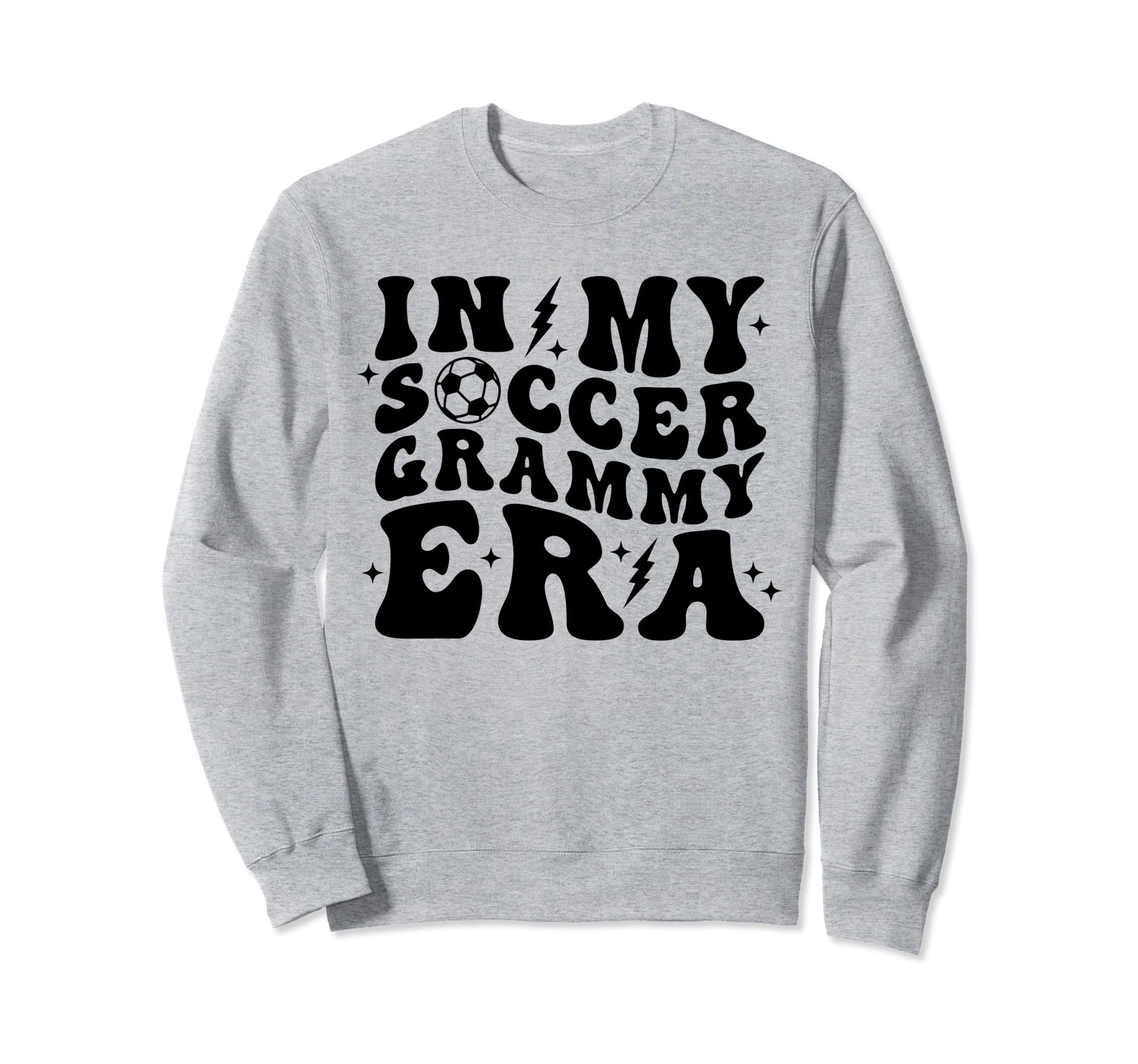 Soccer Grammy Groovy Soccer Grandma Sweatshirt - Custom Art Print Unisex