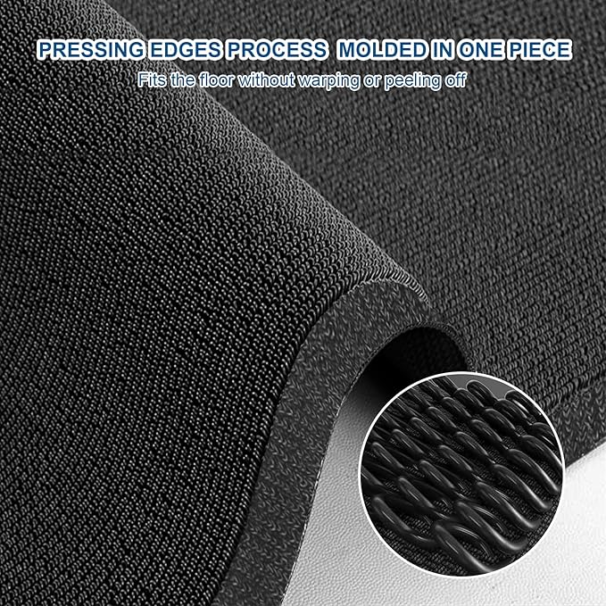 Custom Commercial Grade Doormat Floor Mat Entryway Area Rug Welcome Carpet for Business Home Indoor/Outdoor Non Slip Washable Durable