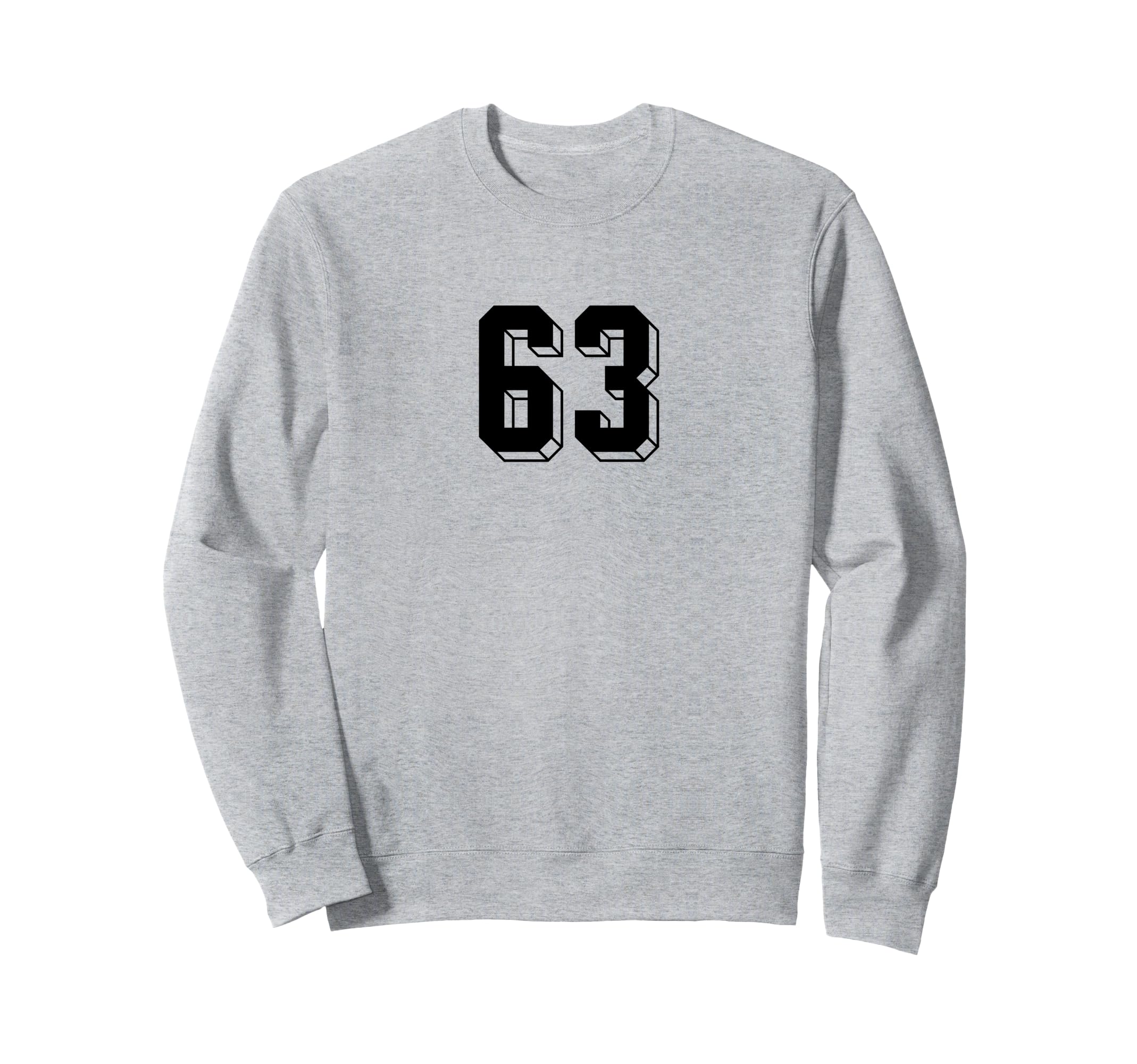 Number 63 80S 90S Soccer Team Jersey Sweatshirt - Trendy Graphic Men Women