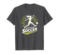 Born To Play Soccer Womens Inspirational T-Shirt - Graphic Print Men Women