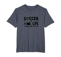 Soccer Is Life I Just Pay It Mens Big T-Shirt - Trendy Graphic Men Women