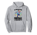 Get Down And Score Disco Football Soccer Hoodie - Trendy Graphic Unisex