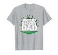 Proud Soccer Dad Cheering Sideline T-Shirt - Trendy Graphic for Adults