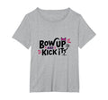 Bow Up Kick It Soccers Motivational T-Shirt - Streetwear Style Unisex