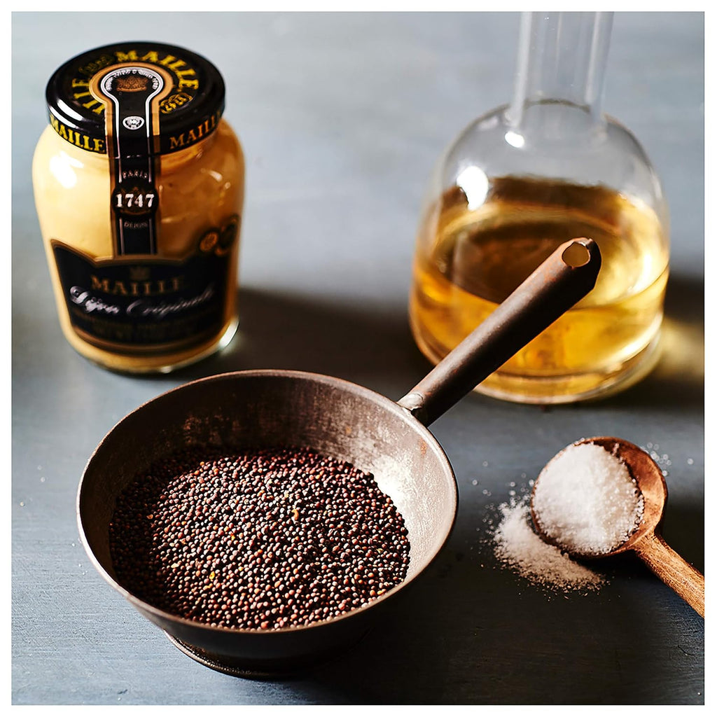 Maille Old Style - Whole Grain Dijon Mustard (Pack of 6, 7.3 Oz)