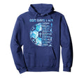 Christian Soccer God Says I Am Religious Hoodie - Graphic Print Unisex