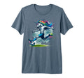Footballer Unicorn Fans Soccer Team T-Shirt - Fun Novelty Design Unisex