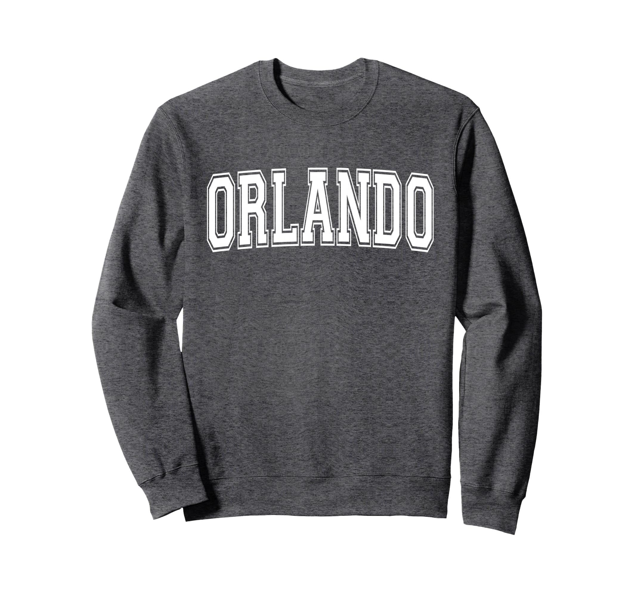 Orlando Fl Florida Usa Sports Sweatshirt - Aesthetic Graphic for Adults
