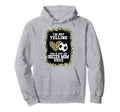 My Soccer Mom Voice Heart Soccer Mom Hoodie - Streetwear Style Unisex
