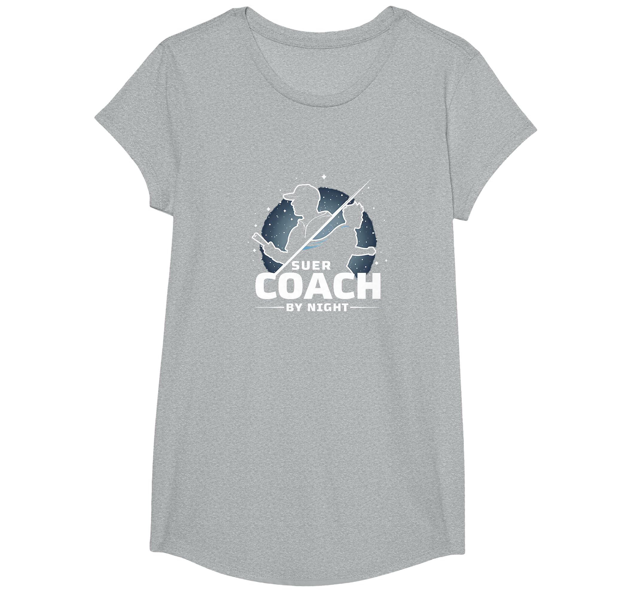 Soccer Coach Day Superhero Night Starry T-Shirt - Unique Graphic Unisex