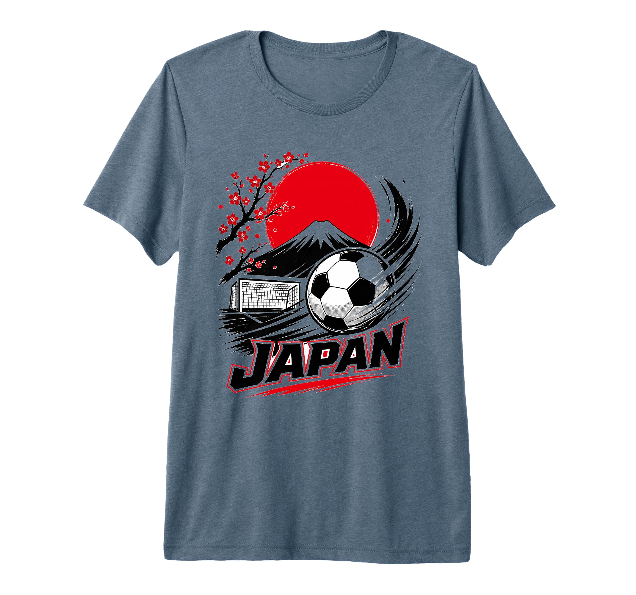 Football Collection Japan Soccer T-Shirt - Minimalist Print Unisex
