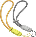 SURPHY 2 Pack Phone Lanyard for Cellphone Case, Phone Wrist Strap for Case, Cellphone Strap with 2-Color Braided, Charm Wrist Lanyard for Women and Men, Yellow & Gray