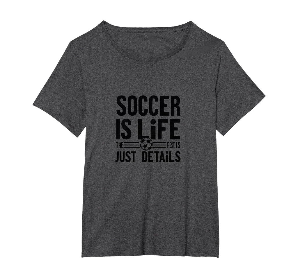 Soccer Is Life Soccer Dads T-Shirt - Casual Everyday Wear for Adults