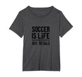 Soccer Is Life Soccer Dads Sporty T-Shirt - Custom Art Print for Adults
