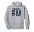 Soccer Senior Night Soccer Senior 2026 Hoodie - Custom Art Print Unisex