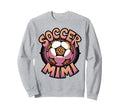 Soccer Mimi Leopard Sweatshirt - Trendy Graphic Unisex
