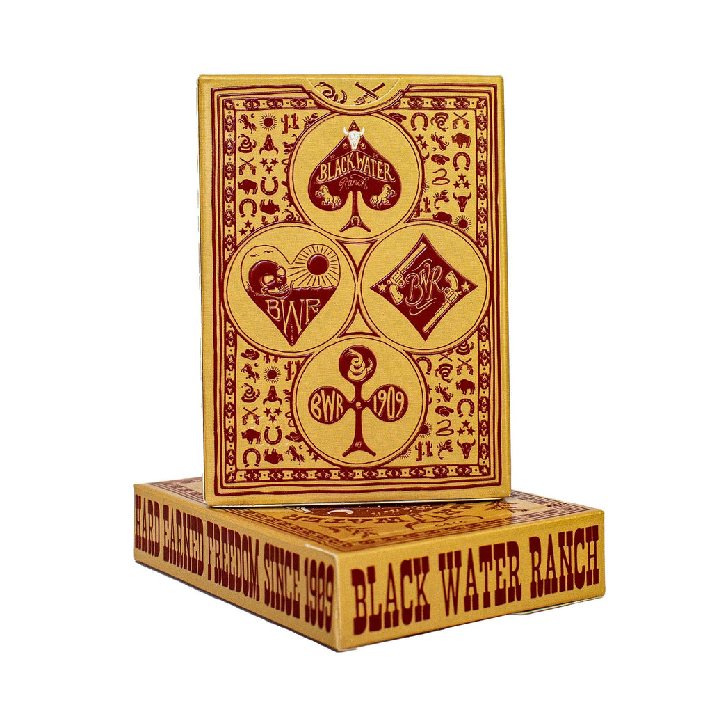 Ellusionist Southern Black Water Ranch Playing Cards Deck - Pack of 1