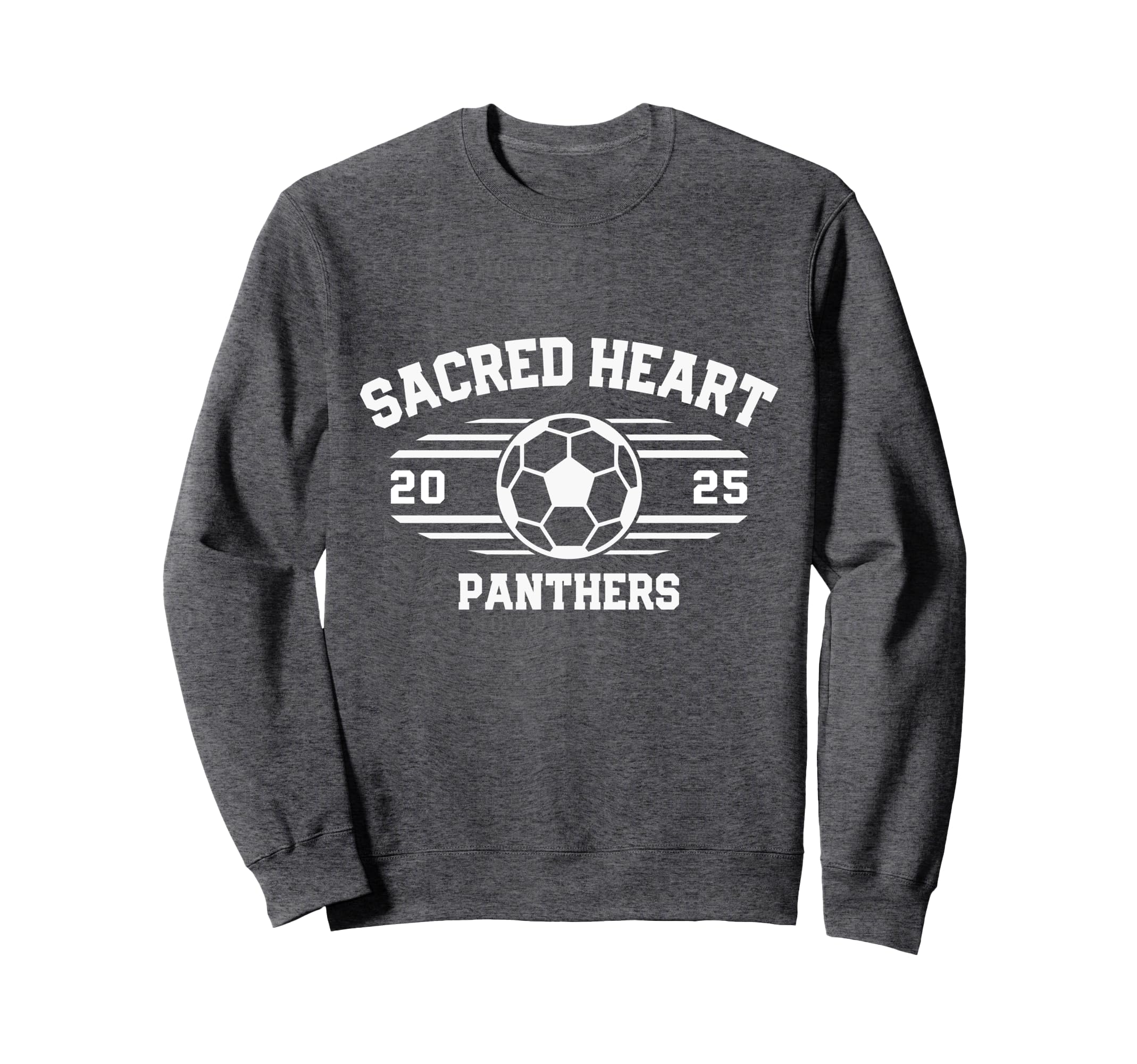 Sacred Heart Panthers Soccer Ball Sweatshirt - Novelty Apparel Men Women