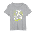 Born To Play Soccer Womens T-Shirt - Minimalist Print Men Women