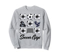 Soccer Gigi Bow Soccer Mom Mommy Sweatshirt - Trendy Graphic for Adults