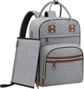 Diaper Bag Backpack for Women with Changing Pad, Baby Bag with Insulated Pockets Multifunctional Diaper Bags For Baby Girl Boy Waterproof Baby Bags For Boys Girls Maternity Bag Grey