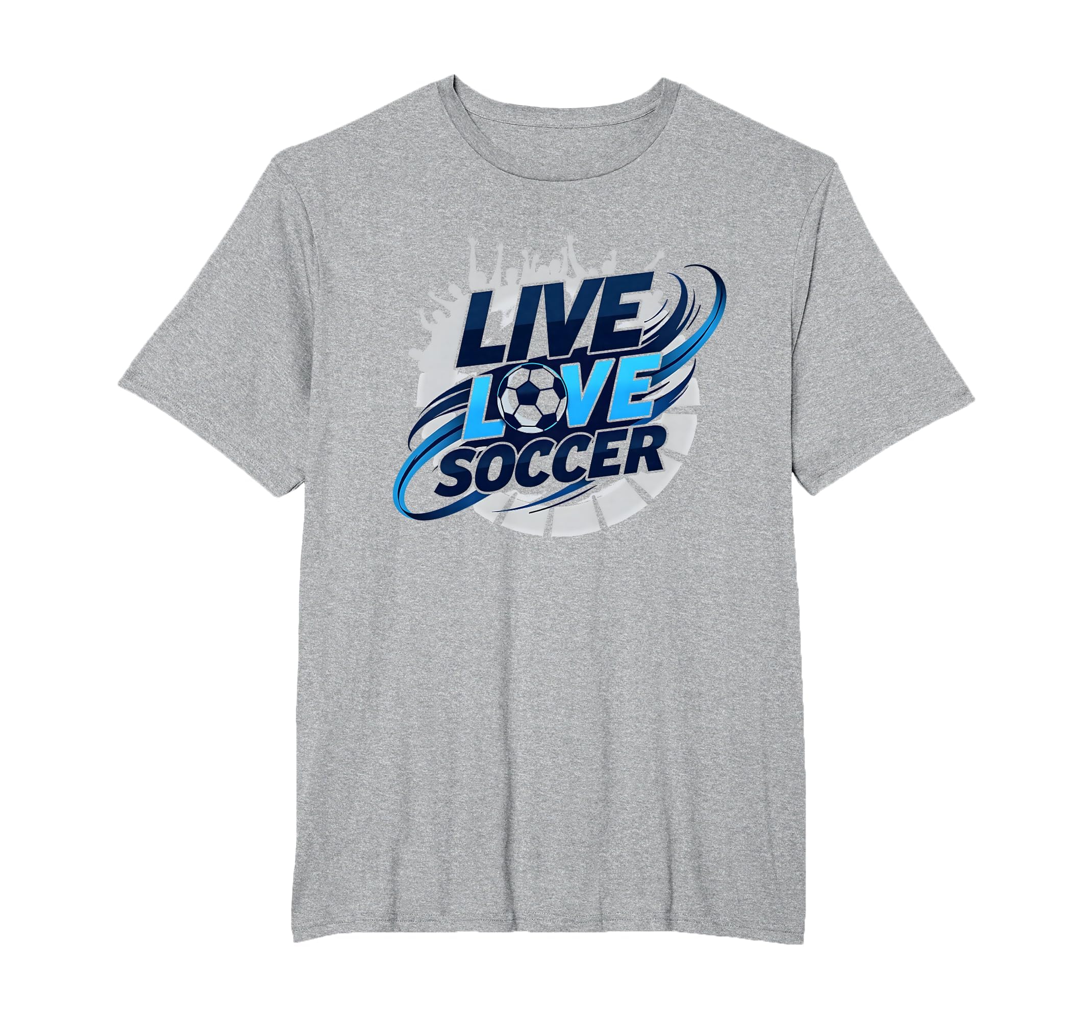Soccer Mom Live Love Soccer Sweatshirt - Casual Everyday Wear Men Women