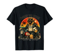 Leonberger Motorbike Love Footbal T-Shirt - Unique Graphic Men Women