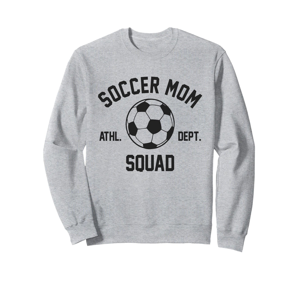 Soccer Mom Squad Gifts Hoodie - Novelty Apparel Men Women
