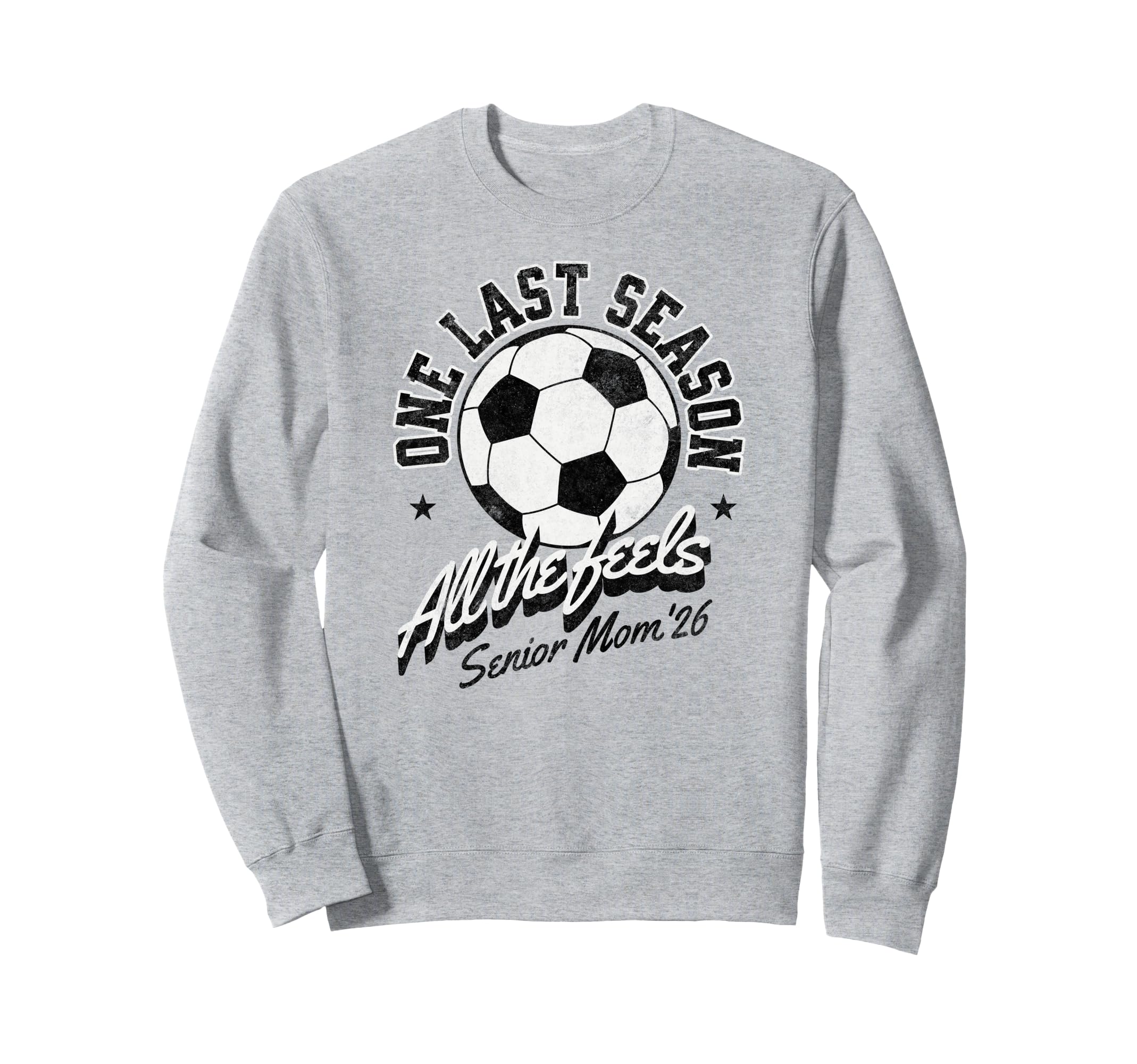 Soccer Senior Mom 2026 Sweatshirt - Casual Everyday Wear Men Women