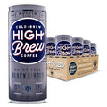 High Brew Black & Bold Cold Brew Coffee, 8 fl oz, Pack of 12