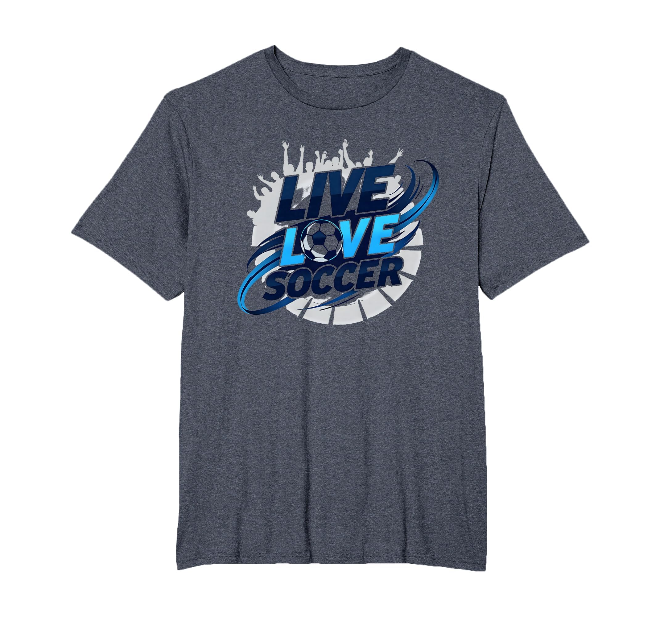 Soccer Mom Live Love Soccer Sweatshirt - Streetwear Style for Adults