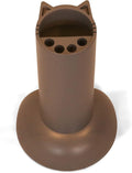 Cat Teaser Wand Holder. Keep Cats Safe with This Unique Cat Toy Storage Solution. Organize Feather Cat Wand Toys. Patent Pending (Gray)