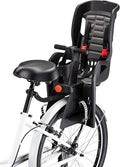 Schwinn Deluxe or Ovation Child Bike Carrier, Seats one Kid Ages 1+, Frame Mount, Adjustable Safety Harness, Quick Release Design, Comfortable Padding, Rear-Mounted Child Bike Seat for Toddler
