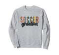 Soccer Grandma Leopard Cheetah Sweatshirt - Minimalist Print Men Women