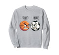 Funny Soccer Basketball Daughter Sweatshirt - Casual Everyday Wear Unisex