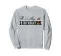 Its My 7Th Birthday Soccer Player Sweatshirt - Fun Novelty Design Unisex