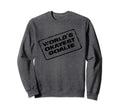 Worlds Okayest Goalie Funny Sarcastic Sweatshirt - Unique Graphic Unisex