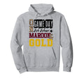 Gameday Football We Wear Maroon And Hoodie - Novelty Apparel Men Women