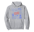 Soccer Mama Mothers Day Game Day Hoodie - Streetwear Style for Adults