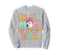 My Mom Ballers Era Groovy Volleyball Sweatshirt - Aesthetic Graphic Unisex