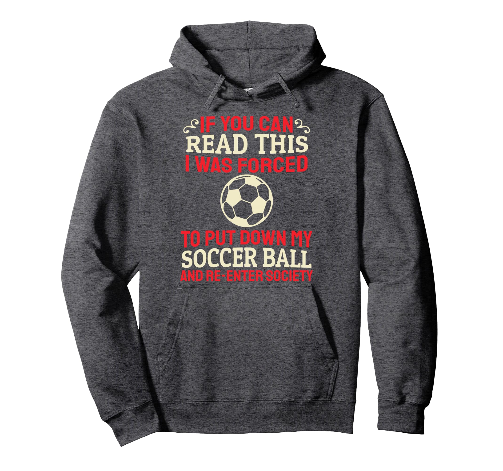 Soccer Team Fan Supporter Soccer Hoodie - Casual Everyday Wear for Adults