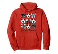 Soccer Mama Coquette Bow Soccer Mom Hoodie - Minimalist Print Unisex
