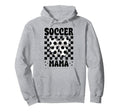 Soccer Mama Soccer Mom Mothers Day Hoodie - Novelty Apparel for Adults