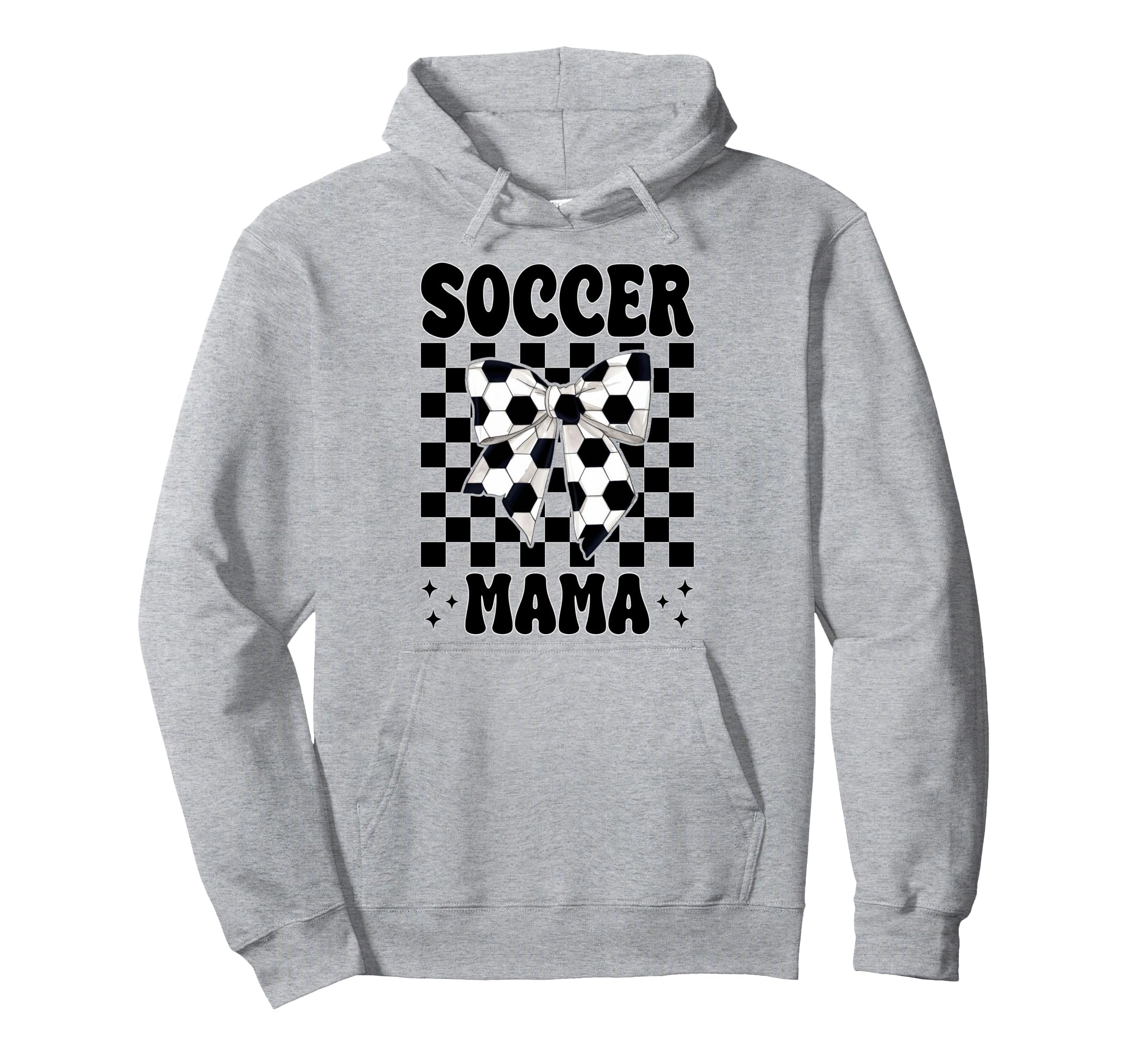 Soccer Mama Soccer Mom Mothers Day Hoodie - Novelty Apparel for Adults