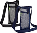 Tainehs Water Bottle Holder Carrier with Adjustable Shoulder Strap - Beach & Sports Bottle Bag for Hiking, Gym, Camping, Walking, Travel