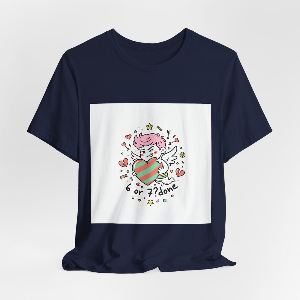 6 7 Weird Cupid Crewneck | Viral Valentine's Sweatshirt | Funny Quirky Love