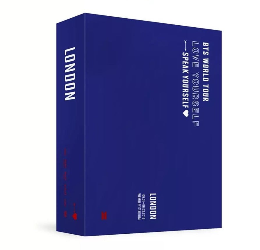 Official BTS World Tour "Love Yourself:  Speak Yourself" London DVD Set